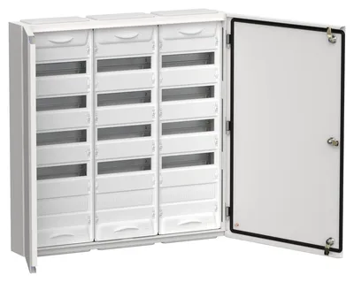 Корпус шкафа IEK TITAN 5 ЩРн-180 (3х60), 180 модулей DIN, 835×830×140 мм, IP54, сталь