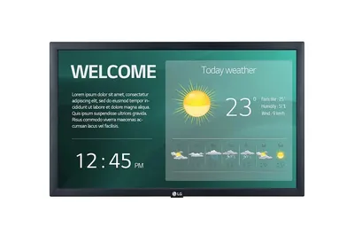 Дисплей LG 22SM3G, 22", 1920×1080, webOS 2.0