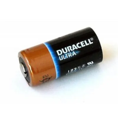 Батарейка Duracell CR123 ULTRA, литиевая, CR123A, 3 В, 1 шт