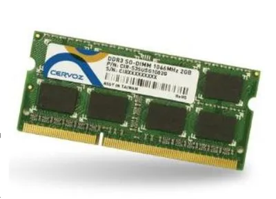 Модуль памяти Cervoz 6103453, CIR-S3SUHK1604G, 4 ГБ, DDR3 SO-DIMM, 1600 МГц