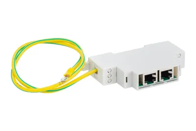 Грозозащита SNR SNR-SPNet-B1010-IP20, Ethernet 10/100/1000, PoE af/at/bt, DIN