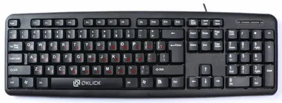 Клавиатура OKLICK 90M Black USB