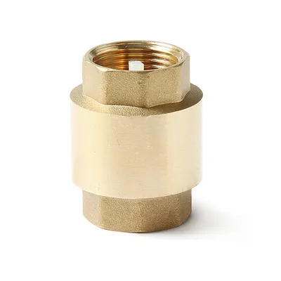 Клапан обратный PRO AQUA CVL-F15-F15X, 1/2", латунь, 40 бар, пластиковый диск