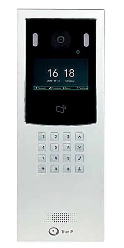 Вызывная панель True IP TI-2700C, 4", 2 Мп, распознавание лиц, IP65/IK08