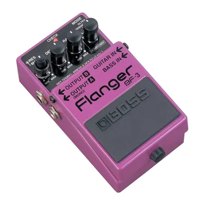 Педаль эффектов Boss BF-3 Flanger, стерео, режимы Standard/Ultra/Gate/Pan, 9 В