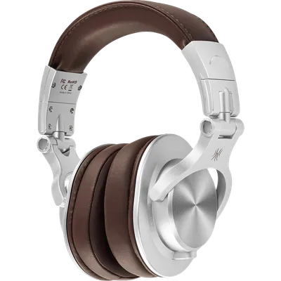 Наушники ONEODIO A70, полноразмерные, 40 мм, Bluetooth 5.2, серебристые