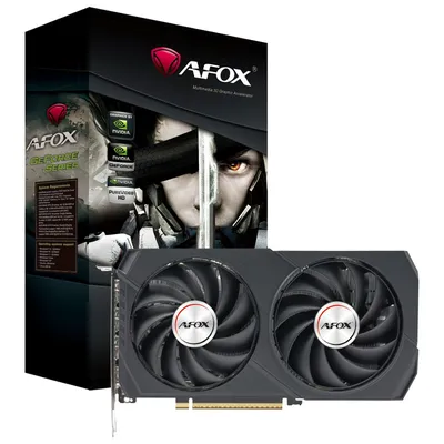Видеокарта AFOX AF5050-8GD6H6-V2, GeForce RTX 5050, 8 ГБ GDDR6, 128 бит, PCIe 5.0