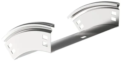 Угловая секция IEK ESCA CPV41-0-45-050-300, 45°, тип В20, 50×300 мм