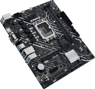Материнская плата ASUS PRIME H610M-D D4, LGA 1700, H610, 2×DDR4, mATX