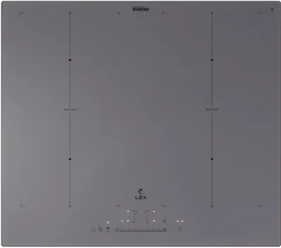Индукционная варочная поверхность Lex Hi-Tech EVI 641B I GR серый