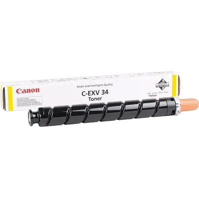Тонер-картридж Canon C-EXV 34 (3785B002), желтый, лазерная печать