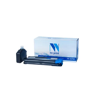 Картридж NV Print NV-TK5270C, синий, 6000 страниц, для Kyocera EcoSys