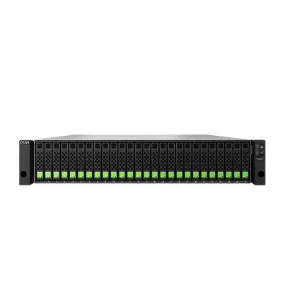Система хранения данных QSAN XN5126D 2U/26bay, Dual controller, QC Intel Xeon,  2x8Gb DDR4, 4x12Gb SAS, 8*10Gb/s(SFP+) + 4xPCIe Exp., 2x(PSU+FAN), 1xRailKit, 4xSFP+ SR Transceiver