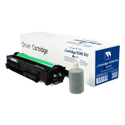Фотобарабан NV Print NV-034KDUBk, чёрный, для Canon iR C1225