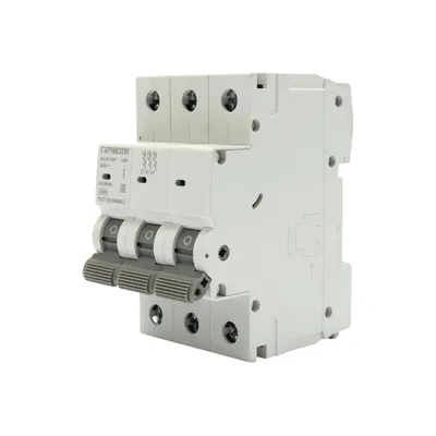 Автоматический выключатель Гарнизон CB-47100-3-80-10-C, 3P, 80 А, 7,5 кА