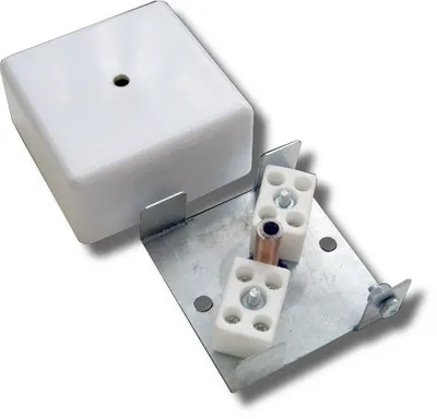 Коробка монтажная огнестойкая Гефест КМ-О (4к)-IP41-m, 50×50×23 мм