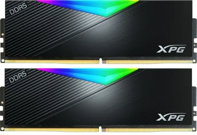 Модуль памяти A-DATA XPG Lancer RGB AX5U6000C3016G-DCLARBK, DDR5, 2x16 ГБ, 6000 МГц, CL30