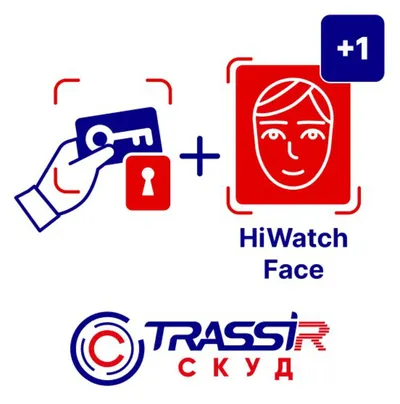 ПО TRASSIR СКУД+1 HiWatch Face, подключение HiWatch Face в СКУД