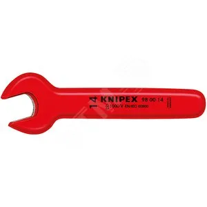 Ключ гаечный рожковый Knipex KN-980016, 16 мм, VDE 1000 В, L 155 мм