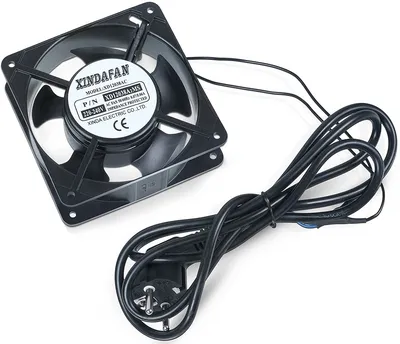 Вентиляторный модуль Cabeus XD12038A2, 220 В, 1U, 120x120x38 мм