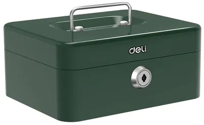 Сейф Deli ET504, для денег, 90×200×160 мм