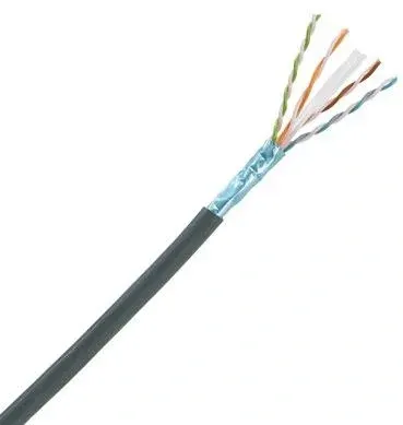 Кабель Panduit PFO6X04BL-CEG, кат.6А F/UTP, 305м, черный