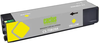 Картридж струйный Cactus CS-T0B29A (982X), желтый, 223 мл, для HP PageWide