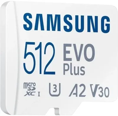 Карта памяти Samsung MB-MC512SA, 512ГБ, microSDXC, UHS-I, A2 V30