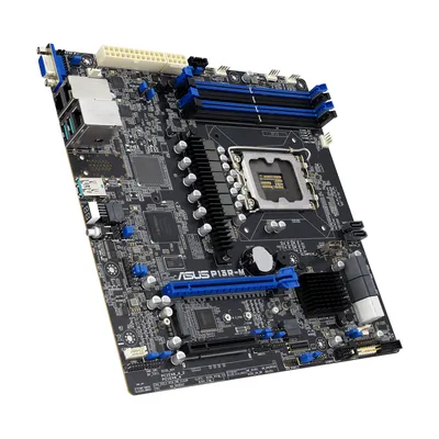Материнская плата ASUS P13R-M, LGA1700, Intel C262, 4×DDR5 ECC, 8×SATA, mATX