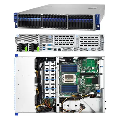 Серверная платформа TYAN B8026T70AV16E8HR 2U Rackmount, (2) 2.5" fixed HDD/SSDs, (8) 6cm fans , (1) AMD Socket SP3, (1) AMD EPYC™ 7000 Series Processor, (16) DIMM slots