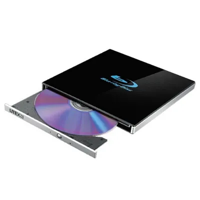 Привод DVD±RW USB LiteON LiteON Blu-ray BD-RE DL External Slim ODD EB1 (DN-6B1SH) USB 2.0, M-DISC 4x, BD-R 6x, BD-R DL 6x, EB1 BD-RE 2x, DVD±R 8x, DVD±RW 8/6x, DVD±R DL 4x, DVD-RAM 5x, CD-RW 24x, CD-R 24x, DVD-ROM 8x, CD 24x, 4K Ultra HD Blu-ray playback, Black, Retail {30}