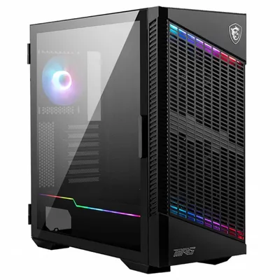 Корпус MSI MPG VELOX 100P AIRFLOW, Midi-Tower, ATX/mATX/mITX, 4×120 мм, TG