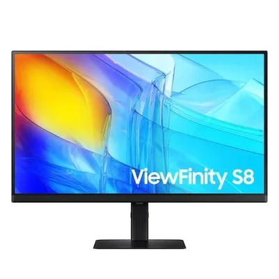 Монитор Samsung ViewFinity S8 S80D LS27D800EAIXCI, 27" UHD 4K IPS, 60 Гц, 5 мс, HDR10
