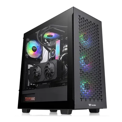 Корпус Thermaltake V350 TG ARGB AIR CA-1S3-00M1WN-03, ATX, черный, без БП