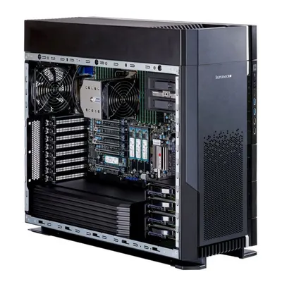Серверная платформа SuperMicro SYS-551A-T, LGA4677, W790, 16×DDR5, 5U Tower, 2000 Вт