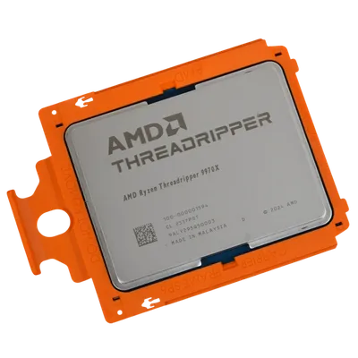 Процессор AMD Ryzen Threadripper 9970X, 32 ядра/64 потока, sTR5, 350 Вт, OEM