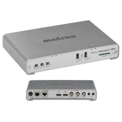 Устройство видеозахвата Matrox Monarch HDX MHDX/I, 2-канальный H.264