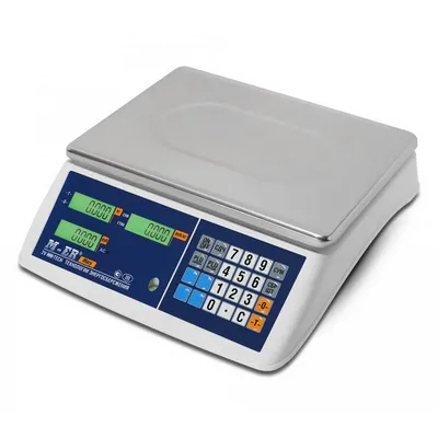 Весы MERTECH M-ER 223 AC-15.2 LCD, настольные, 15кг