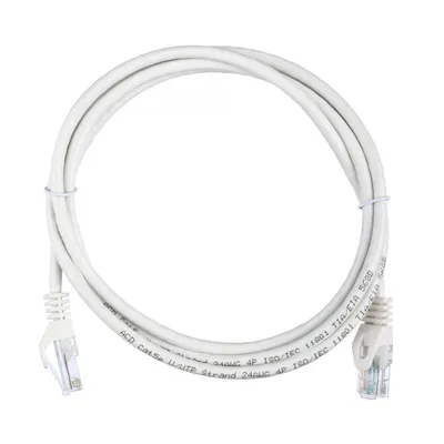 Патч-корд ACD ACD-LPU5C-15W, Cat5e UTP, 1.5м, белый