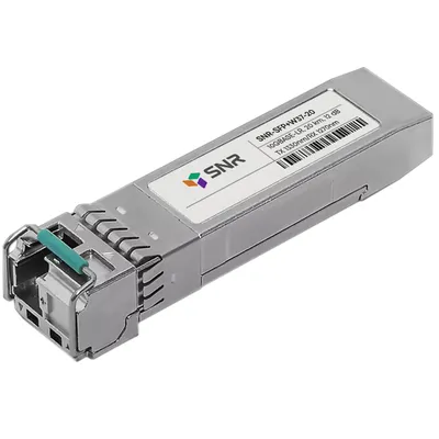 Трансивер SNR SNR-SFP+W37-20, SFP+ WDM, 10GBASE-LR/LW, LC, 20 км