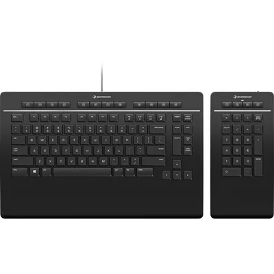 Клавиатура 3Dconnexion 3DX-700092, проводная, USB, мембранная, 105 клавиш