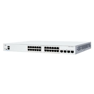 Коммутатор Cisco Catalyst C1300-24T-4X, 24×1GbE, 4×10G SFP+, L3, 1U
