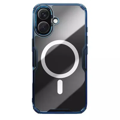 Чехол Nillkin 7021566, Nature TPU Pro Magnetic, Blue, iPhone 16 Plus