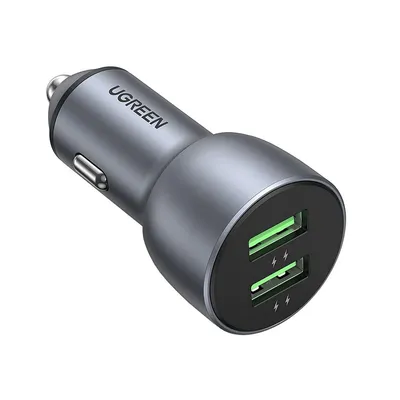 Зарядное устройство Ugreen 70594, CD213, USB-C PD, 50W, автомобильное