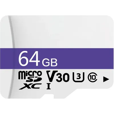 Карта памяти Dahua DHI-TF-C100/64GB, microSDXC 64 ГБ, UHS-I, C10/U3/V30, 95 МБ/с