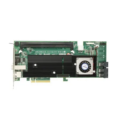 RAID-контроллер Areca ARC-1883ix-12, PCIe 3.0 x8, SAS/SATA 12G, 16 портов, 2ГБ кэш