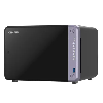 NAS QNAP TS-632X-4G, 6×3.5", 4GB DDR4, 2×10GbE SFP+, 2×2.5GbE