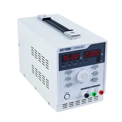 Источник питания Atten TPR75-2A, линейный, 0–75 В, 0–2 А, 150 Вт