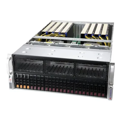 Серверная платформа Supermicro AS-4124GS-TNR+, 2xSocket SP3, 4x2000Вт Titanium