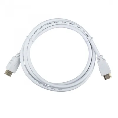 Кабель ACD ACD-DHHM2-18W, HDMI 2.0, 1.8м, белый